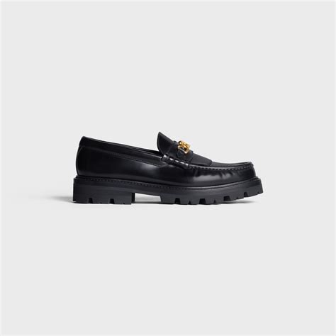 celine black loafer|celine loafers and flats.